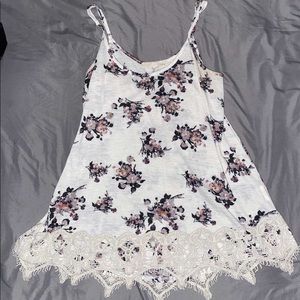 Spaghetti strapped shirt